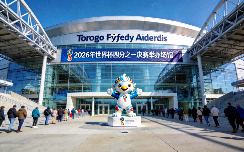 多伦多加拿大丰业银行体育馆外观，2026年世界杯四分之一决赛举办场馆